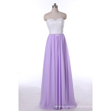 Aoliweiya Standard Size Lavender Bridesmaid Dress